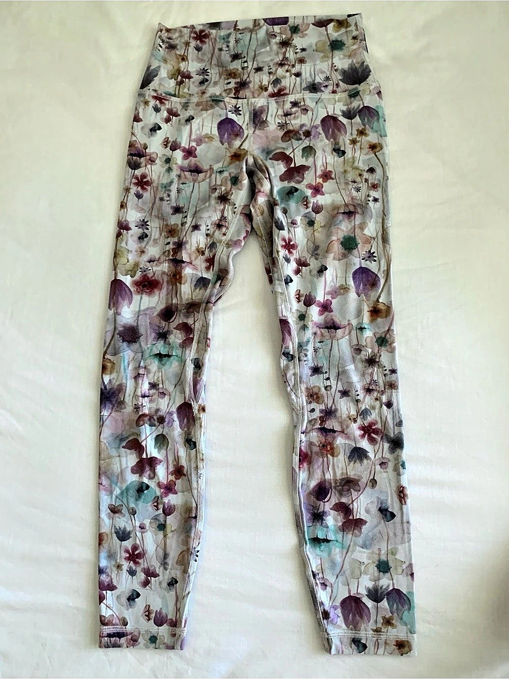 Lululemon Align High Rise Pant 25 Mood Wash Floral Multi 6